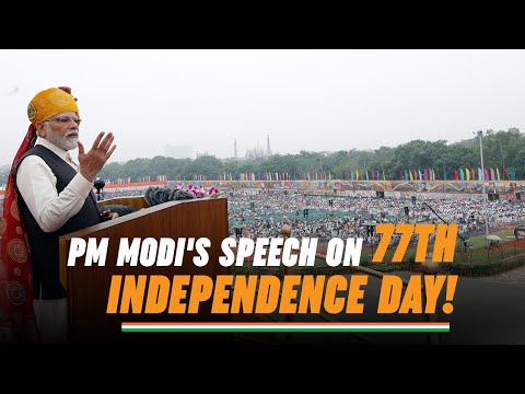 PM Narendra Modi's 77th Independence Day Speech from Red Fort