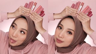 BARENBLISS LIP TINT REVIEW SWATCHES ALL SHADES Ratu Adellya