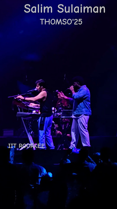Yeh Honsla  | #SalimSulaimanlive at #thomso25 #iitroorkee  #SalimSulaiman #shorts #bollywoodsongs