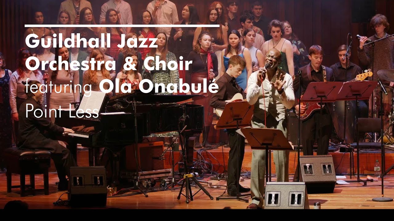 Ola Onabulé with Guildhall Jazz Orchestra & Choir - Point Less | 29 Nov 2024