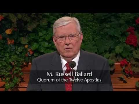 M Russell Ballard O That Cunning Plan Of The Evil One  180th October LDS General Conference 22