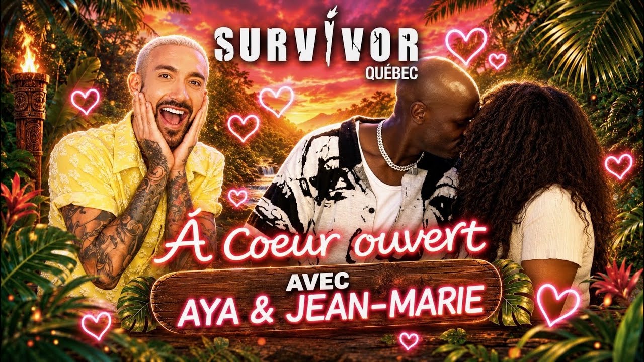 À coeur ouvert | avec JEAN-MARIE et AYA de SURVIVOR QC 🏝️💥( Ils se sont FIANCÉ!! 💍🥹 )