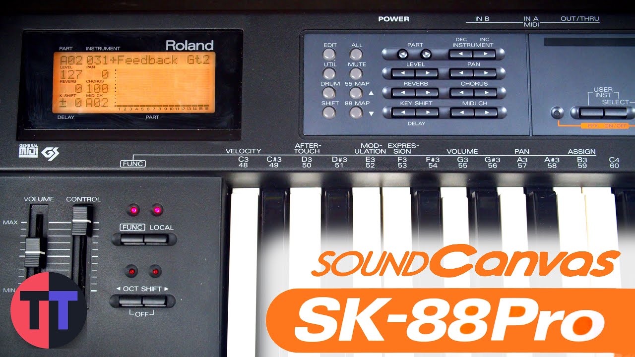 Roland SK-88 Pro Sound Canvas Keyboard