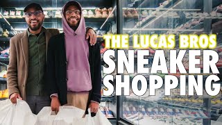 THE LUCAS BROTHERS GO SNEAKER SHOPPING AT PRIVATE SELECTION!!!