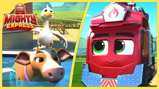 Rescue Red & The Party Animals Mighty Express Minis Cartoons For Kids