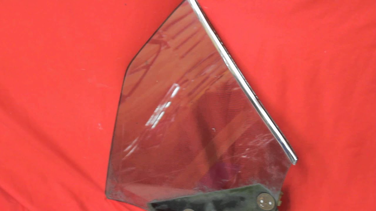 Gto Rear Window 1971 GTO Quarter Window Glass - YouTube