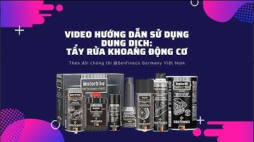 Dung dịch tẩy rửa động cơ | Engine Foam Degreaser | Senfineco 9973