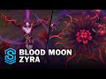 Blood moon zyra skin spotlight  prerelease  pbe preview  league of legends