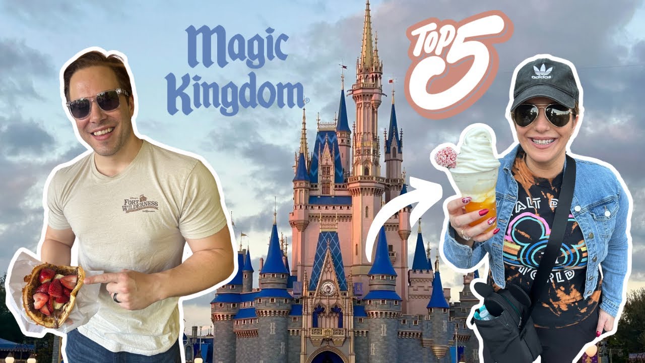 Top 5 BEST Magic Kingdom Sweet Snacks! Walt Disney World 2024