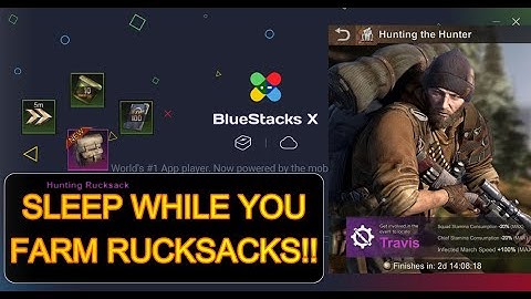 HOW TO FARM RUCKSACKS WHILST YOU SLEEP!¦ BlueStacks Automation Series¦ State of Survival
