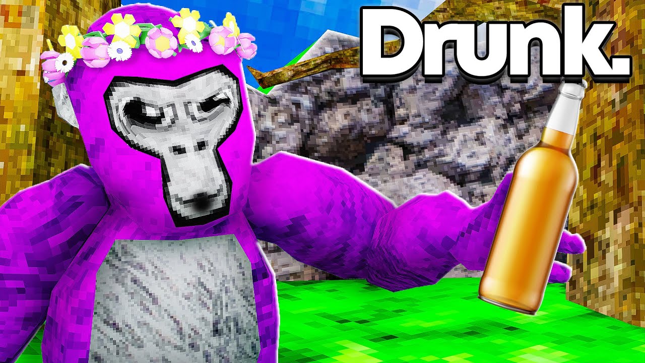 I Tried Gorilla Tag while DRUNK...