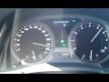 Lexus IS 250 top speed 260km/h