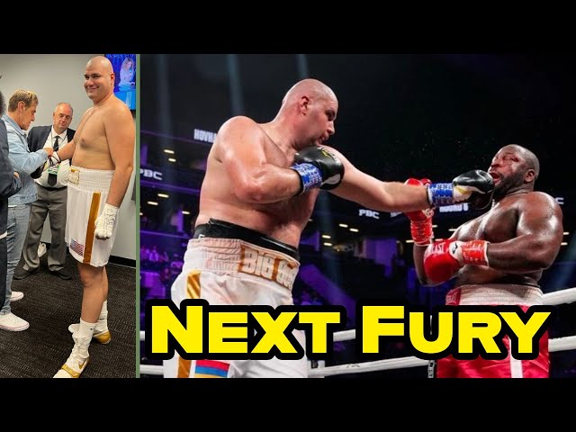 Next Tyson Fury Giant Heavyweight Gurgen Hovhannisyan PBC Boxer Armenian Prospect class=