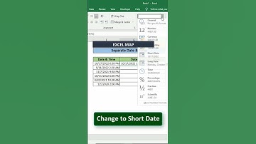 How to Separate Date and Time in Excel | MS Excel Tutorial