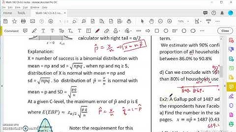 OpenStax Ch 8.3 Confidence Interval Proportion one sample # 2