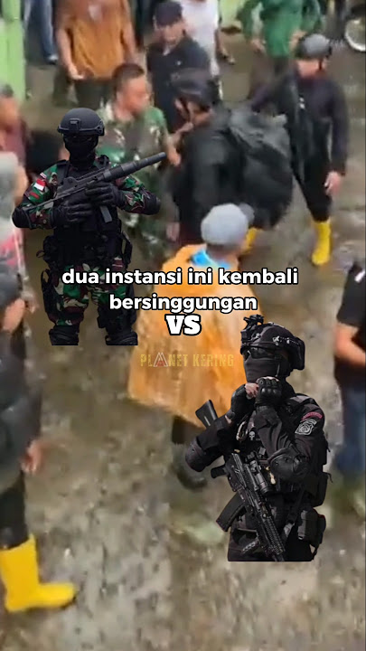 BABINSA: DON'T CARRY WEAPONS!!! #tni #brimob #viralvideo