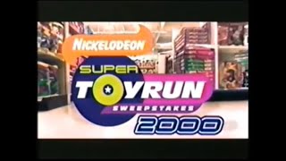 Nickelodeon Sweepstakes Nickelodeon Super Toy Run Sweepstakes 2000 Wrap