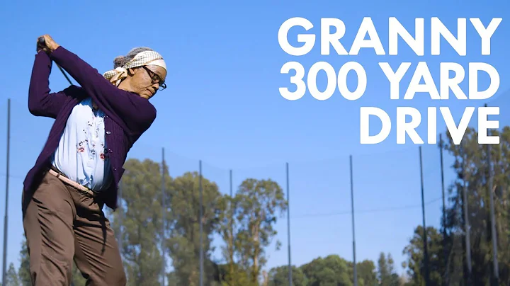 Granny hits 300 yard drive