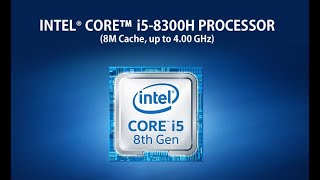 Benchmarking The Intel Core i5 8300H