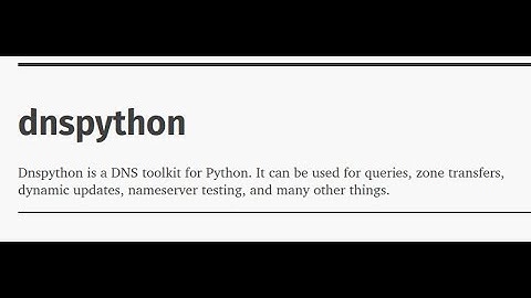 IPv6 Basic Configuration - Python Script - DNS_Resolver.py