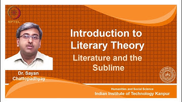 noc18-hs31-Lecture 06-Literature and the Sublime