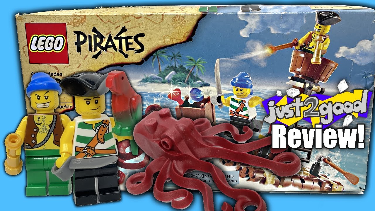 LEGO Pirates Kraken Attackin' REVIEW! 2009 set 6240! - YouTube