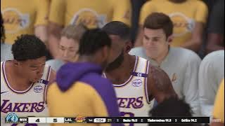 NBA 2K25 Playoff mode: Minnesota Timberwolves vs Los Angeles Lakers - (Xbox Series X) [4K60FPS]