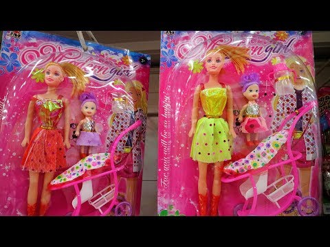 Amazing Barbie Doll Shopping Mall Set up! Erstaunlich Barbie-Puppe Einkaufszentrum Pusat perbelanjaa. 