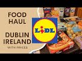 Dublin ireland grocery haul  with prices