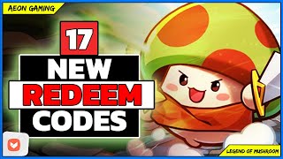 🎁 Get Lots of Rewards! ✨17 New Redeem Codes in Legend of Mushroom 🍄 [✅Fully Tested] + Promo Code 🔥