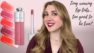 DIOR ADDICT LIP TINTS: New Long Wearing Liquid Lipsticks