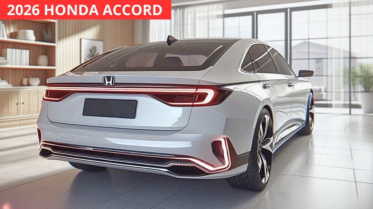 New 2026 Honda Accord Hybrid - This Is the Most BADASS Honda Accord Ever Made!