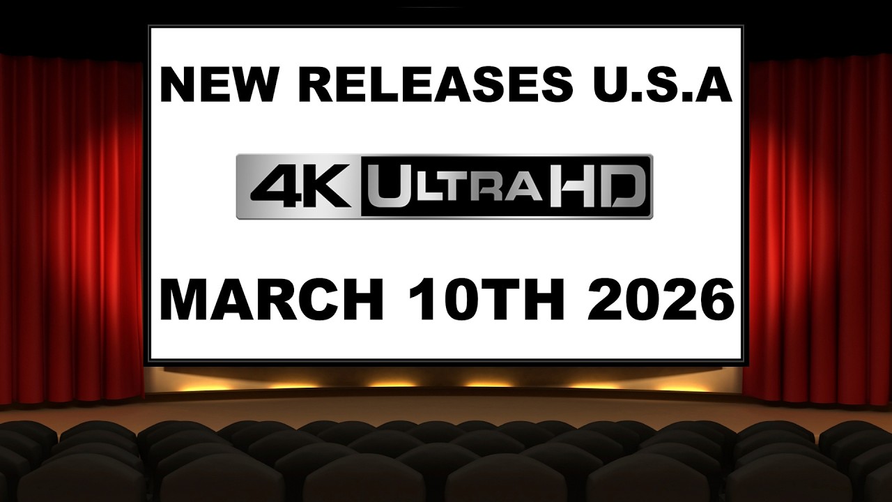 NEW 4K UHD Releases [MARCH 10TH 2026 | U.S.A | Links Included] #PHYSICALMEDIA
