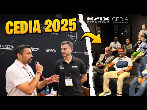 KRIX North American Debut Best Demo of CEDIA 2025!