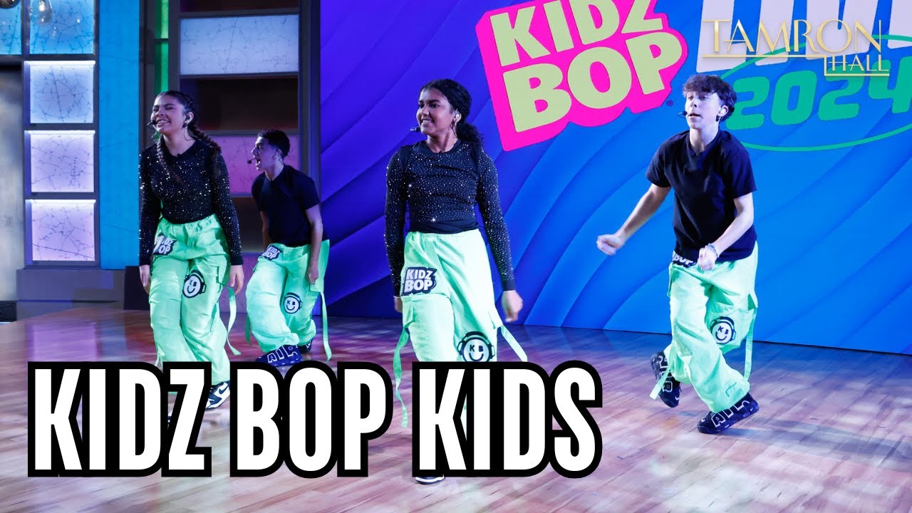 The KIDZ BOP KIDS Perform Viral Hit “Lil Boo Thang” on “Tamron Hall”!