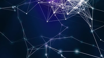 Blue Plexus Background Motion Graphics