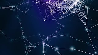 Blue Plexus Background Motion Graphics