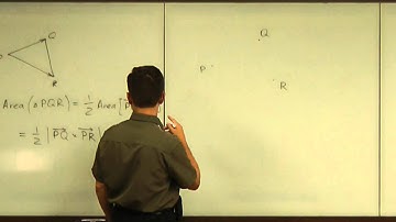 Lecture 2011.06.24 Part 02/9 Vector Orthogonal to a Plane