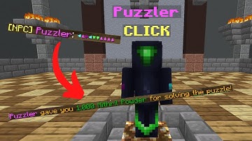 Hypixel Skyblock: How To Complete Daily Puzzler Quest