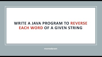 Reverse each word of a String in java