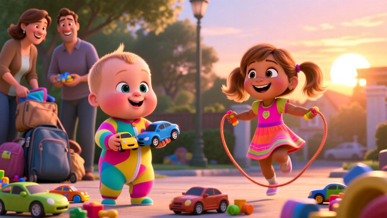 Playtime Park Friends 🎠🎶 Fun Kids Song for Toddlers Preschool Play & Learning