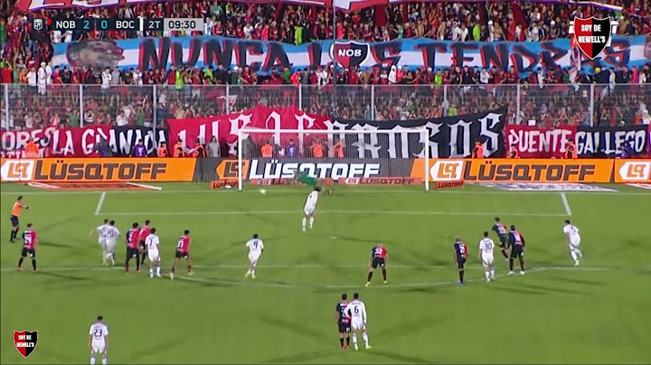 NEWELLS VS BOCA - ATAJADA DE KEYLOR NAVAS (CINE)