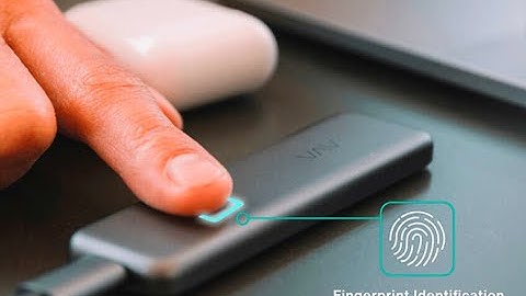 Portable SSD (Fingerprint Encryption) !!!