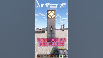 How to make TOGGLES into PULSES and LENGTHEN OBSERVERS! | Redstone with PsiVolt #minecraft #redstone