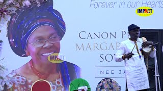The burial ceremony of Canon (Prof.) Margaret Adebisi Sowunmi in Ibadan