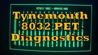 8032 commodore pet tynemouth software video of diagnostics