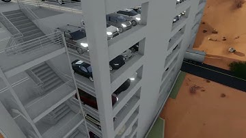 N VICTORIA, Lumion simulated drone flight.