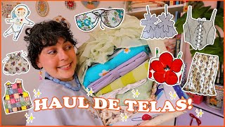 HAUL DE TELAS! - Qué voy a coser con ellas? Dónde compro mis telas? - Costura y DIY!