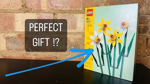 Lego Daffodils - Great Present Idea! 😊