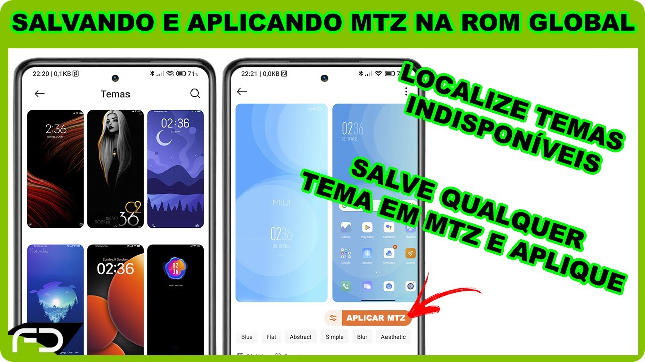 Rom Service Salvar Como salvar o MTZ de qualquer tema e aplicar na Rom Global - YouTube